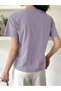 Women's Lilac Sunshine Printed Oversize T-Shirt - 2