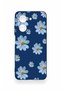 Redmi A5 Compatible Blue Daisy Patterned Silicone Case - 2