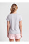 Quality Pieces from Çelebi Store Printed Women's Pajama Set with Shorts - 5