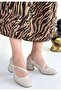 Kier Beige Skin Heeled Shoes - 2