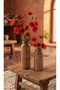 100% Handmade Set of 2 Natural Solid Wood Pinterest Decorative Vases - 2