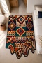 Sdt Mixed Patterned Modern Woven Base Decorative Carpet Sdtamor1326