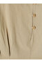 Original Oval Neck Pleated Peplum Blouse - 7