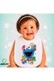 Sesame Street Linen Baby Bib – Soft, Absorbent, Washable, Special Design P117