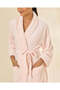 Pink Shawl Fleece Bathrobe Xl (Length 118Cm) - 2