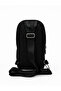 Seventeen Unisex Large Size Lightweight and Durable Crossbody Body Bag Black-Grey - 5