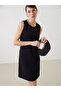 Original Oval Neck A-Line Dress