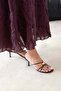 Aurora Women's Heeled Leather Sandals - 2