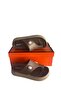Brown Single Toe Flip Flops Daily Pool Beach Orthopedic Slippers - 3