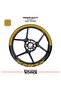 Yamaha Xmax Wheel Rim Strip – Half Rim Cover & Xmax Lettering Sticker Set