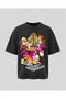 Stone Age Printed Washable Relaxed Fit Unisex T-Shirt