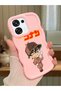 Oppo A6 Pro 5g Compatible Case Camera Protector Pink Silicone Couple Phone Case Conan Pattern