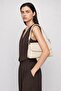 Women's Valeria Multi-Compartment Soft Leather Look Adjustable Strap Mink Shoulder and Crossbody Bag - 7