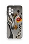 Samsung A23 Compatible Zebra and Giraffe Patterned Silicone Case - 2
