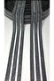 Black Full Silver Stone Rubber Strip - 2
