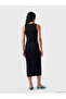 Two Mt Shop Quality Oval Neck Ribbed Bodycon Dress - 4
