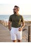 Men's Portofino Premium Linen Rayon Lace-Up Shorts - 3