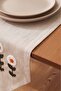 Daisy Cream Kasso Punch Embroidered Runner 35X110 cm - 6