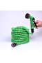 Flexible Garden Hose With Hand Shower 30m 1/2 Inch & 3/4 Inch Adapter Green St - 5