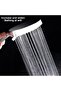 High-Pressure Handheld Showerhead, Hard Water High Pressure 7 Spray Modes Han - 5