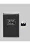 Dictionary-looking hidden book safe - metal interior case with key, compact size, stylish and secure design - 2