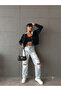 Women's Hooded Denim Jacket - 5