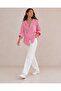 Women's Wide Fit Textured Woven Oversize Premium Pocketed Shirt - 4