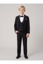 Boys' Textured Fabric Classic Suit - 3