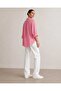 Women's Wide Fit Textured Woven Oversize Premium Pocketed Shirt - 2