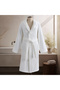 Elora 100% Cotton Hooded Unisex Bathrobe Ecru Xl/2Xl