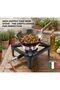 Heavy Duty Italian Gas Stove Burner LPG Single Burner Cooker Commercial Outdoor Camping & Catering Stove Strong Square Frame for Large Pots & Woks - 3