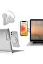 حامل هاتف مغناطيسي للابتوب - متوافق مع MagSafe لهواتف آيفون 17/16/15/14/13/12، قابل للتعديل - 5