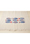 Muslin Peshtemal 90X170 cm 100% Cotton Multi-Purpose Beach Towel – Quick-Drying Lightweight Soft Textured Sea & Pool Towel with Fish Pattern - 3