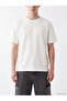 White Loose Fit Soft Touch Men's T-Shirt - 3