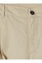 Özmarka New Season Beige Regular Fit Men's Trousers - 6