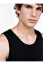 Black U-Neck Men's Undershirt 5-Pack - 3