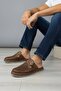 Genuine Leather Full Orthopedic Men's Daily Slippers (Buy 1 Size Larger) - 2