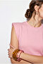 Women's Powder Basic Summer Midi Knitted Dress 60286442 - 5