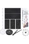 DIY 3D Wall Clock, Modern Frameless Silent Mirror Surface Stickers for Home Office Decor, Large Digital Design with EVA Foam and Acrylic Mirror Finish, 60cm Black - 6
