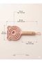 Hollow-Brush: Professional Hair Brush with Bear Figure - 5