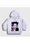 Unisex Kids White Poster Keonho K-Pop Cortis Hooded Sweatshirt 618672Tt