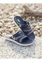 Minik Adımlar Navy Blue Boys/Girls Petite Character Ultra Light Anatomical Eva Daily Sandals Slippers