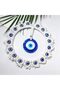 ® Evil Eye Hanging Handmade Blue Charm Wall Ornament Amulet Macramé Toran Resin Evil Eye Ausp - 5