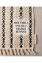 Special Design Black Striped Runner (Cream&Black) - 3