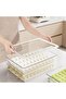 Suitable for Dumpling Storage Box Freezer-Safe Organizer Stackable Multiple Airtight Trays Meat - 4