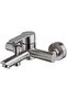Bathtub faucet, single-handle bathtub shower faucet, shower faucet, wall-mounted, surface-mounted, 2 spouts