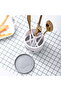 Toothbrush holder, bathroom toothbrush holder, toothbrush holder with drainage function, 4-compartment toothbrush and toothpaste organizer - 3