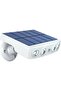 Adjustable waterproof solar - powered outdoor light with motion sensor - high - quality fast - charging panel - 4 cool white COB LED beads, 500...