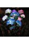 Solar Simulated Hydrangea Flower Light LED Solar Light Ground Socket Light-Controlled Automatic Switch Courtyard Lawn Purple - 4