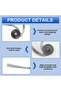 Side brush replacement kit - 6-pack - for Roborock Qrevo Curv, Qrevo Edge, P20 PRO, G30 and G20S Ultra robotic vacuums - 2